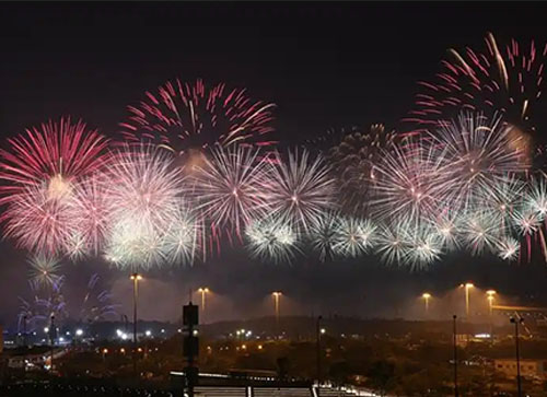 姚安县焰火晚会